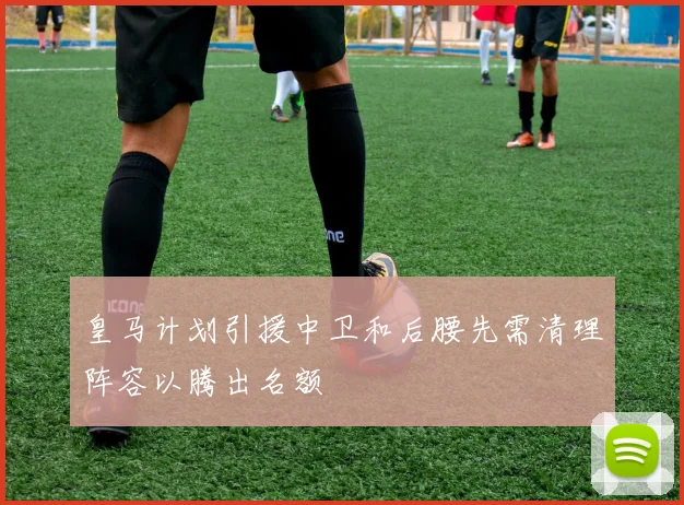皇马计划引援中卫和后腰先需清理阵容以腾出名额
